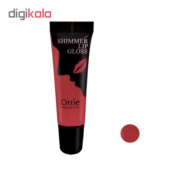 رژ لب مایع اوتی مدل shimer lip gloss شماره 4 رژ لب مایع اوتی مدل shimer lip gloss شماره 4