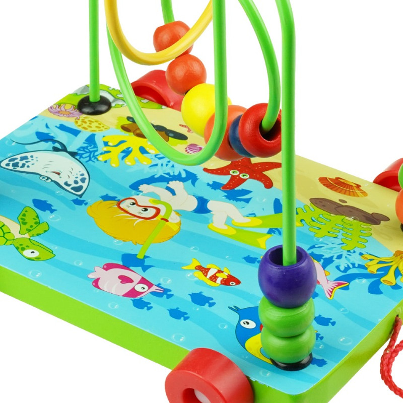 بازی آموزشی کای وای مدل مهره و میله طرح Ocean Pulling