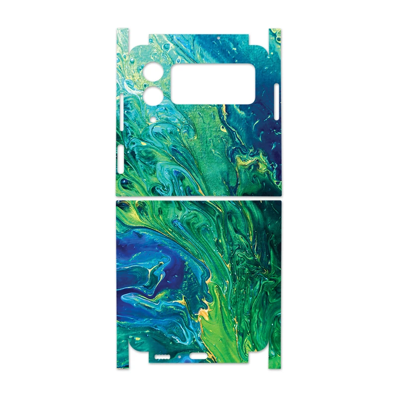 برچسب پوششی مدل 21 مناسب برای گوشی موبایل سامسونگ Galaxy Z Flip 3