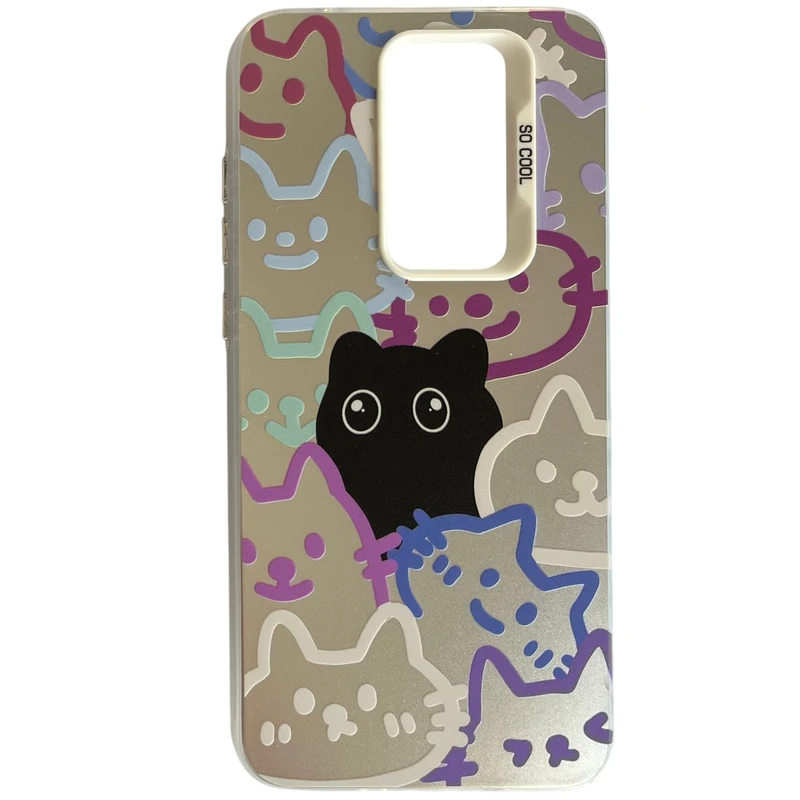 کاور مدل So Cool طرح گربه های رنگی مناسب برای گوشی موبایل شیائومی Note 8 Pro