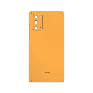 MAHOOT Matte-Orange Cover Sticker for Samsung Galaxy Note20