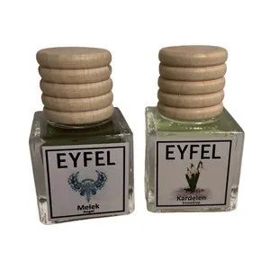 خوشبوکننده هوا خودرو ایفل مدل گل یخ و آنجل کد Snowdrop-Angel حجم 10 میلی‌ لیتر بسته 2 عددی