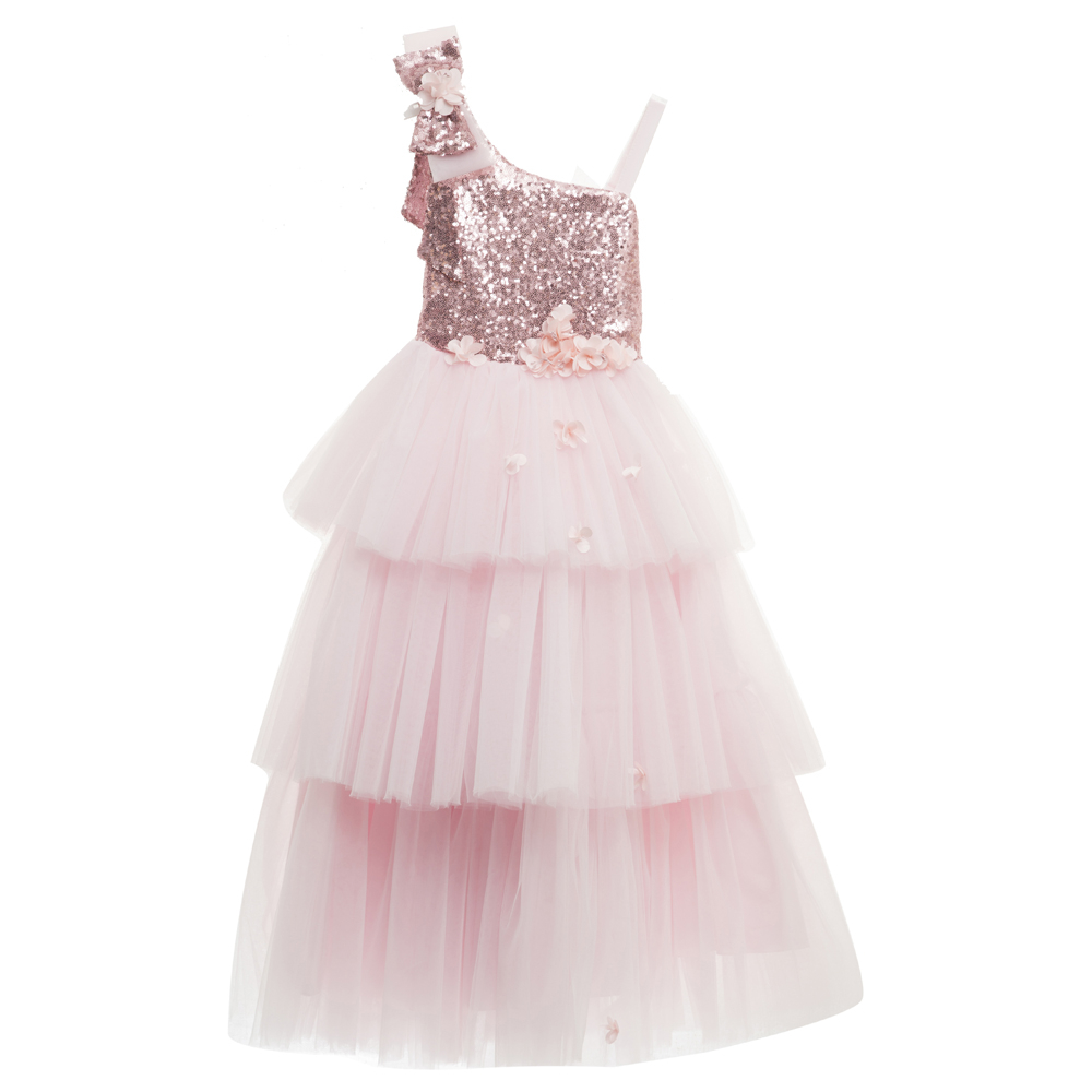 پیراهن دخترانه مدل Princess Style کد 373
