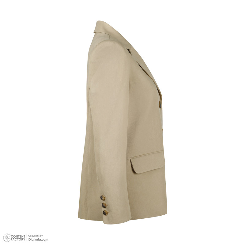 کت زنانه ریسانی مدل 5405 رنگ کرم