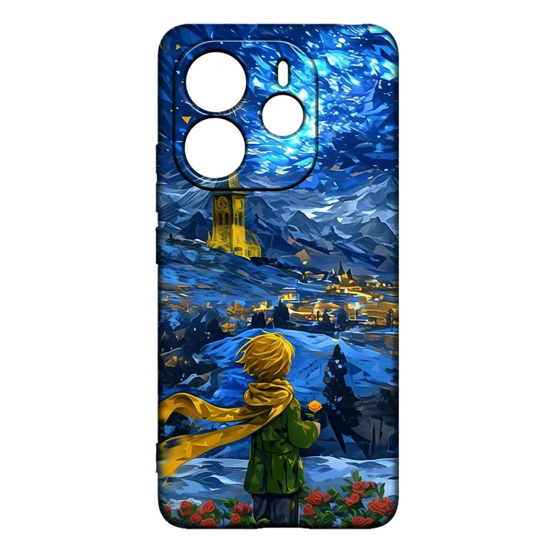 کاور طرح شازده کوچولو کد 349 مناسب برای گوشی موبایل شیائومی Redmi Note 14 4G