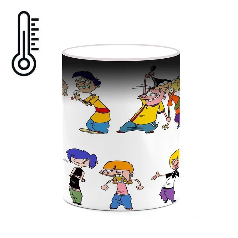 ماگ حرارتی کاکتی مدل کارتون Ed, Edd N Eddy کد mgh22582