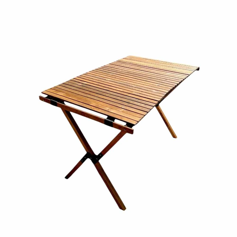 میز سفری تاشو مدل کامپکت ۱۱۰ سایز صفحه ۱۱۰×۶۵ سانتی متر