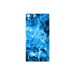 MAHOOT Blue Marble Cover Sticker for Huawei Ascend P7
