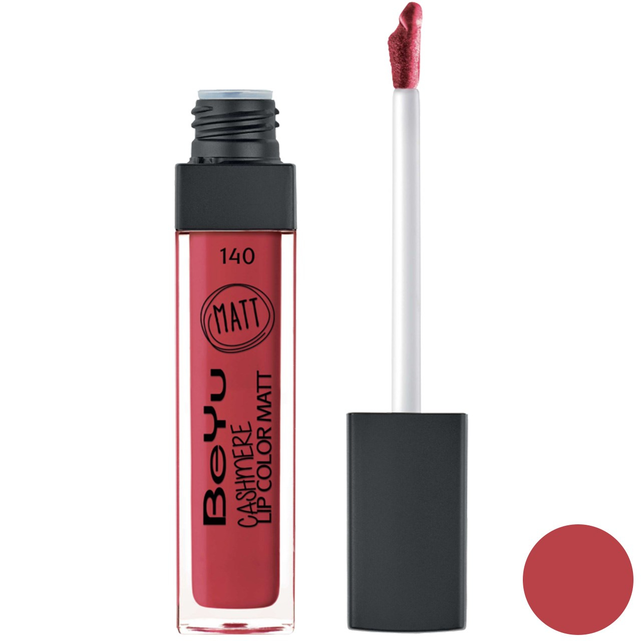 رژ لب مایع بی یو سری Cashmere Lip Color Matt شماره 140