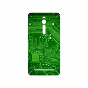MAHOOT Green Printed Circuit Board Cover Sticker for ASUS Zenfone 2
