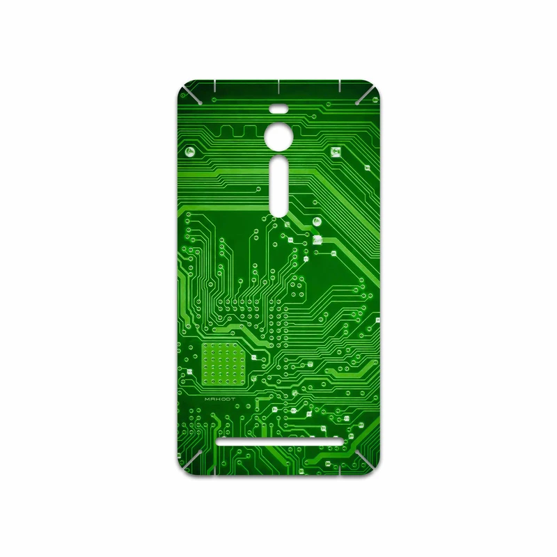برچسب پوششی ماهوت مدل Green Printed Circuit Board مناسب برای گوشی موبایل ایسوس Zenfone 2
