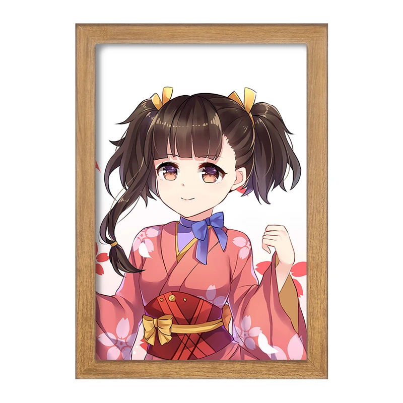 تابلو خندالو مدل مومی انیمه کابانری (Kabaneri) کد 35987