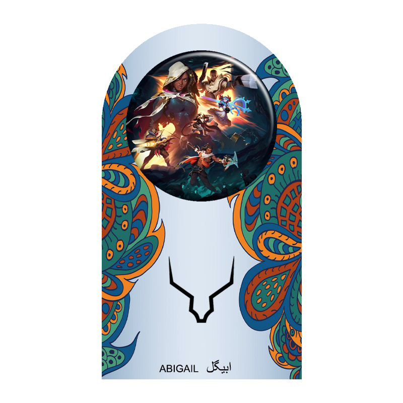 پیکسل ابیگل طرح بازی لیگ اف لجندز کد league of legends 002