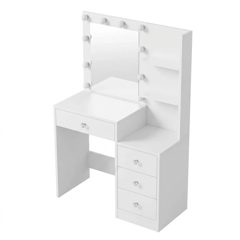 میز آرایش مدل MDF سارا چهار کشو