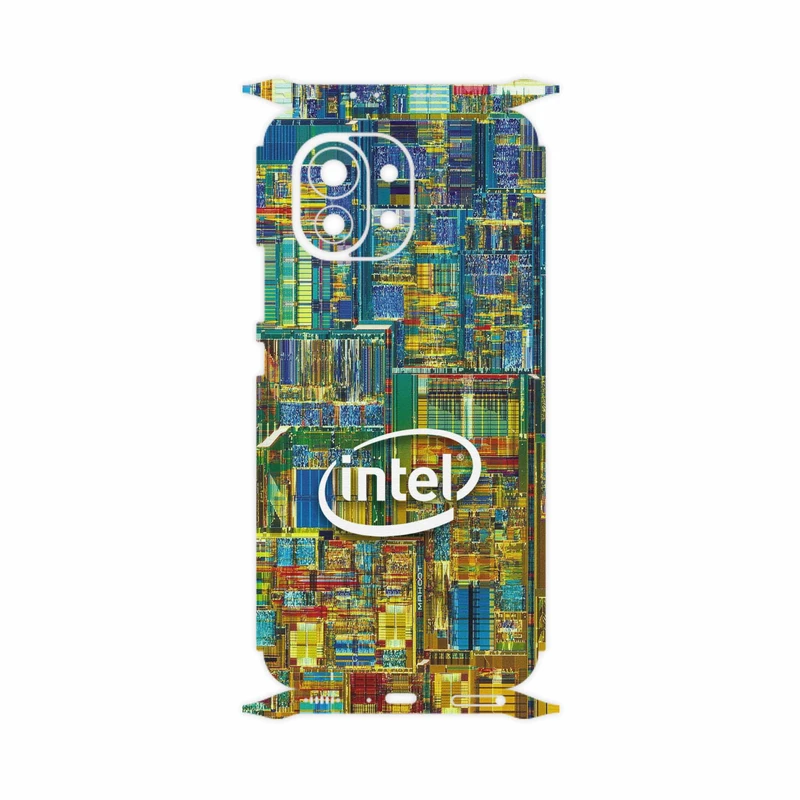 برچسب پوششی ماهوت مدل Intel-Brand-FullSkin مناسب برای گوشی موبایل شیائومی Mi 11 5G