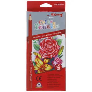 مداد رنگی 12 رنگ یالونگ مدل YL8301