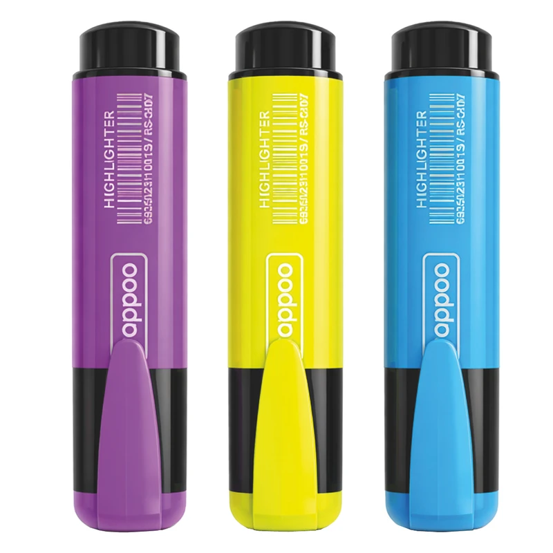 ماژیک علامت گذار هپو مدل تسکتر کد PBY مجموعه 3 عددی