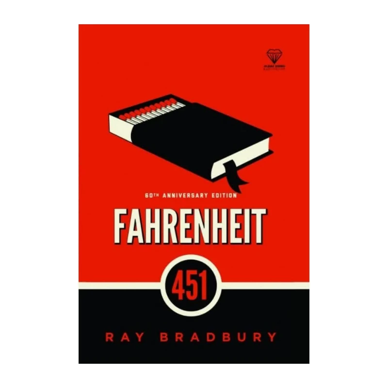 کتاب 451 Fahrenheit  اثر ری بردبری  انتشارات الماس سرخ