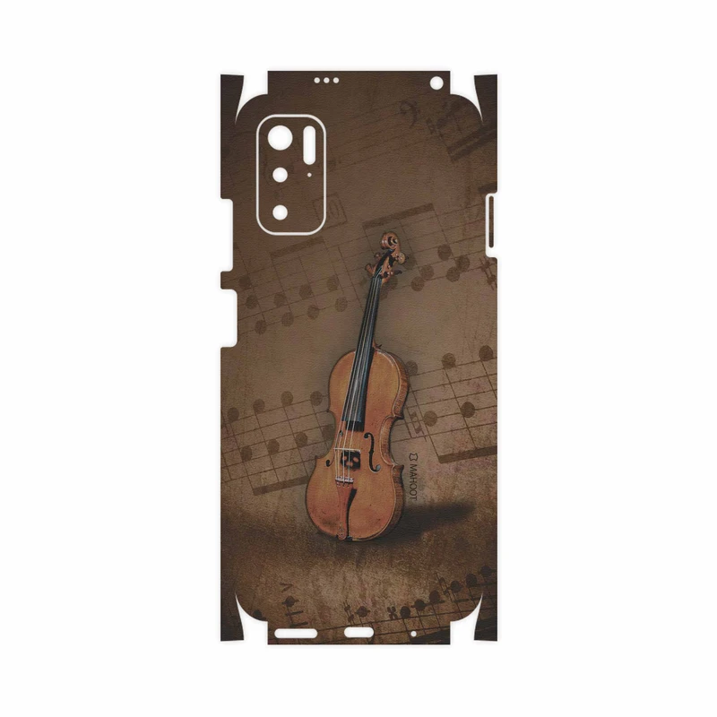 برچسب پوششی ماهوت مدل Violin-Instrument-FullSkin مناسب برای گوشی موبایل شیائومی Poco M3 Pro 5G