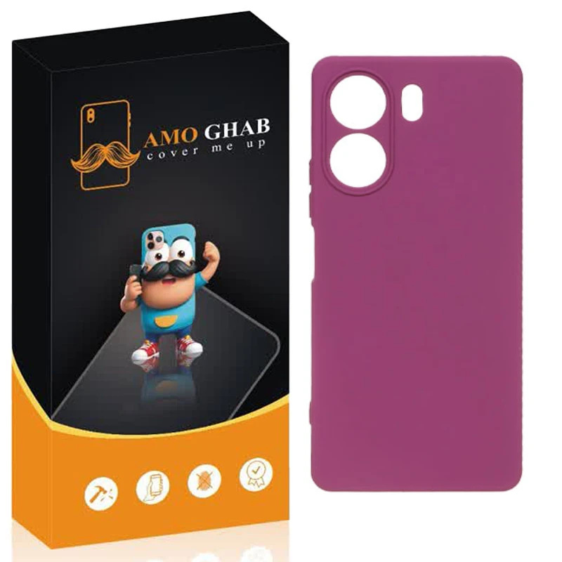 کاور عمو قاب مدل سیلیکونی مناسب برای گوشی موبایل شیائومی Redmi 13C / Poco C65