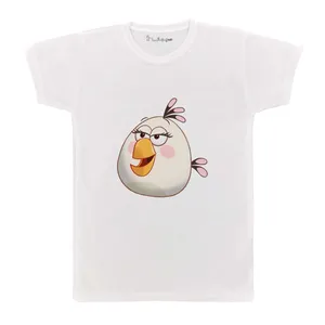 تی شرت بچگانه پرمانه طرح پرندگان خشمگین کد pmt.4424