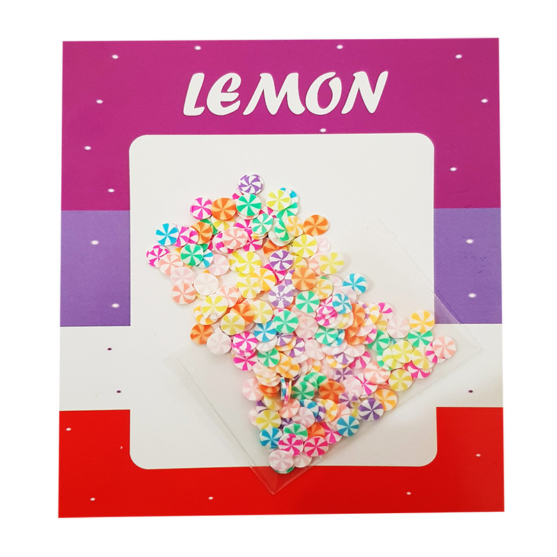 مجموعه تزیین ناخن لمون مدل CA23