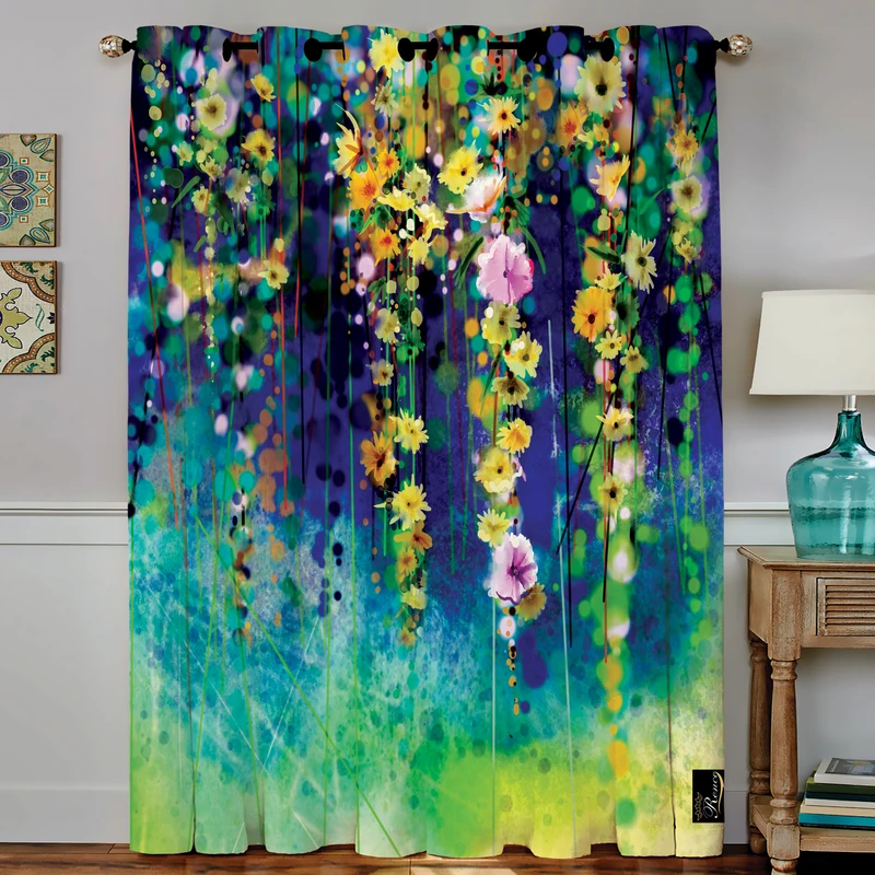 پرده مدل C4-50827 سایز 190x140 سانتی متر