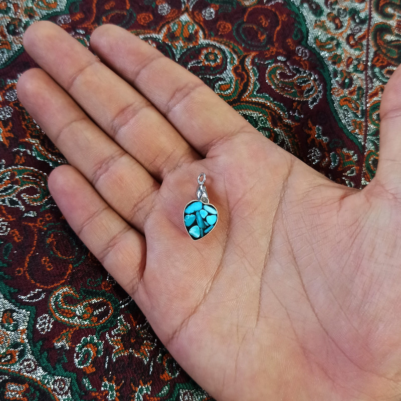 آویز گردنبند نقره زنانه سلین کالا مدل ce-pel46