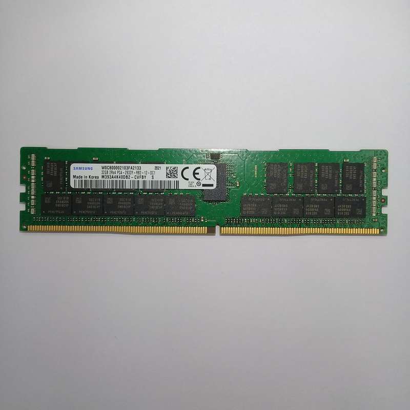 رم سرور DDR4 تک کاناله 2933 مگاهرتز CL19 سامسونگ مدل M393A4K40DB2 - CVFBY ظرفیت 32 گیگابایت
