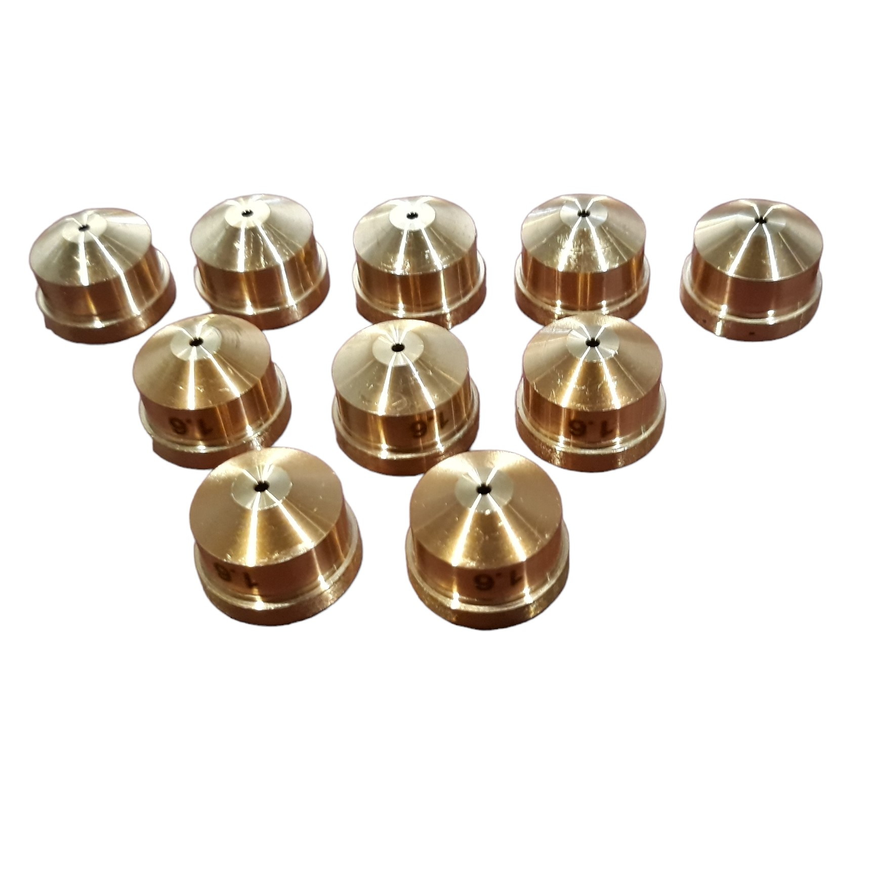 نازل برش مدل تورچ پلاسما CB150 سایز 1.6 میلی متر بسته 10 عددی نازل برش مدل تورچ پلاسما CB150 سایز 1.6 میلی متر بسته 10 عددی