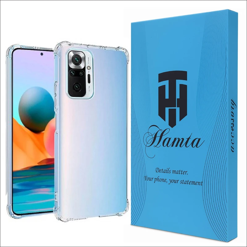 کاور همتا مدل ژله ای کپسول دار مناسب برای گوشی موبایل شیائومی Redmi Note 10 - Note 10s - Poco M5s