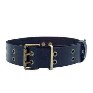  قلاده سگ کی تی مدل چرم طبیعی KT396BL