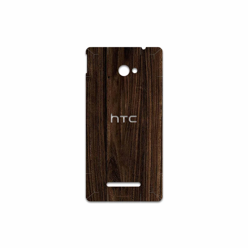 برچسب پوششی ماهوت مدل Dark Walnut Wood مناسب برای گوشی موبایل اچ تی سی 8X