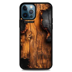 AKAM AMC-WA12PROMAX-WOOD-12 Cover For Apple iPhone 12 Pro Max