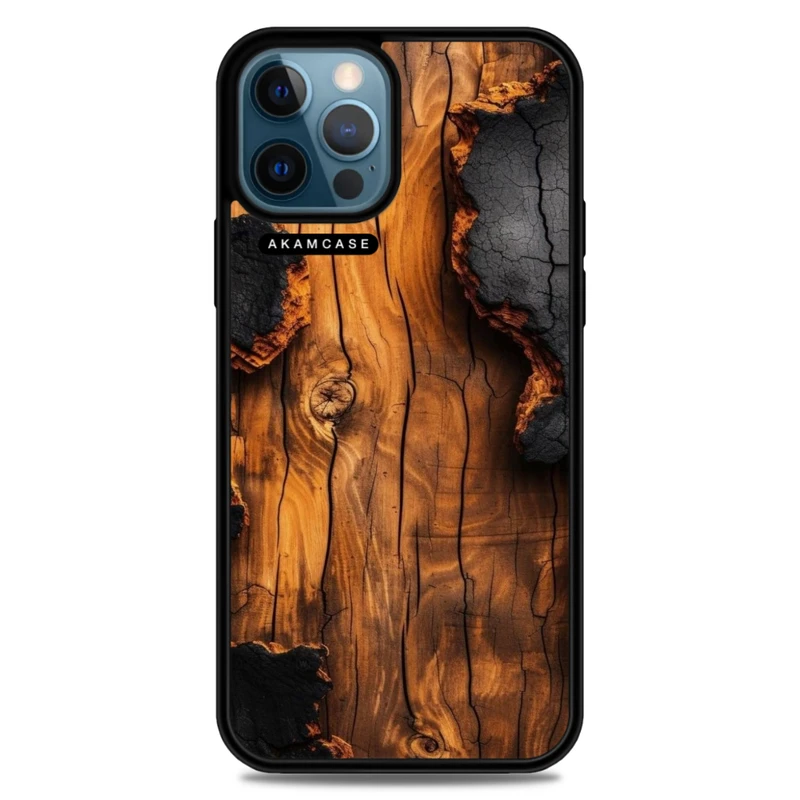 کاور آکام مدل AMC-WA12PROMAX-WOOD-12 مناسب برای گوشی موبایل اپل iPhone 12 Pro Max