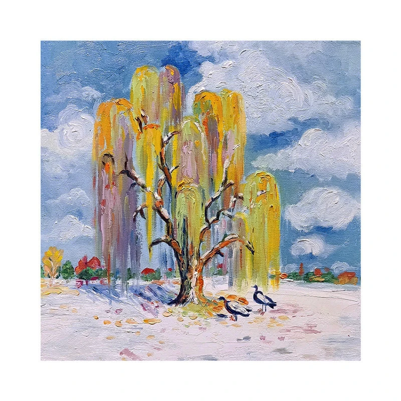 تابلو نقاشی رنگ روغن به سبک امپرسیونیسم کد G0302