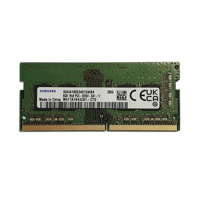 رم لپ تاپ DDR4 تک کاناله 2666 مگاهرتز CL11 سامسونگ مدل PC4 ظرفیت 8 گیگابایت