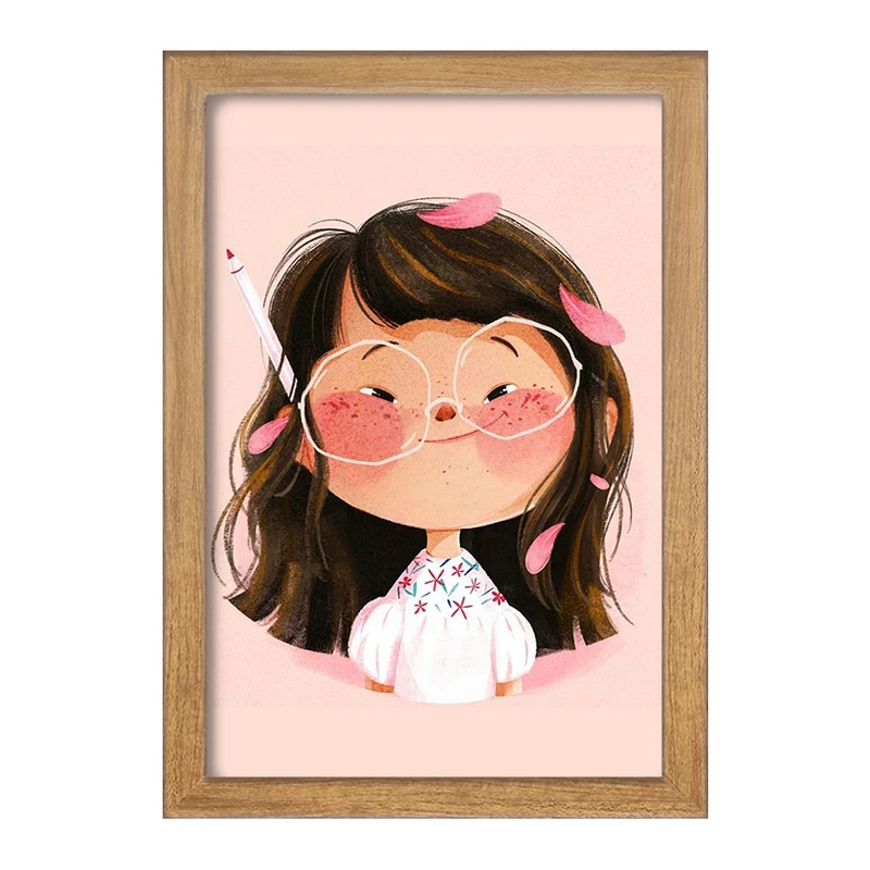 تابلو خندالو مدل دخترانه فانتزی کد 25743