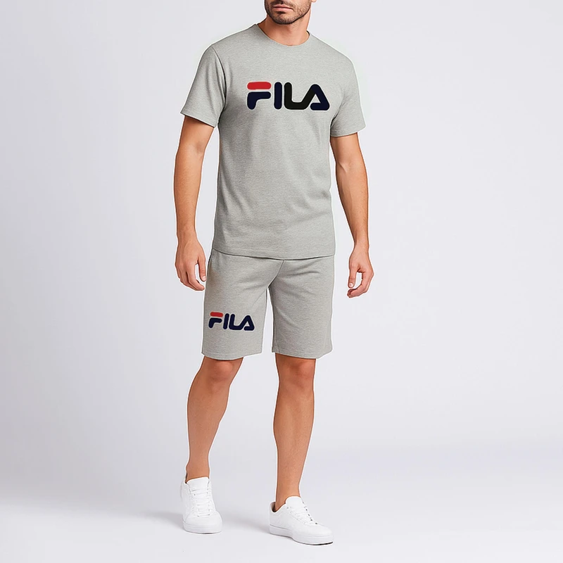 ست تی شرت و شلوارک مردانه مدل tb 22