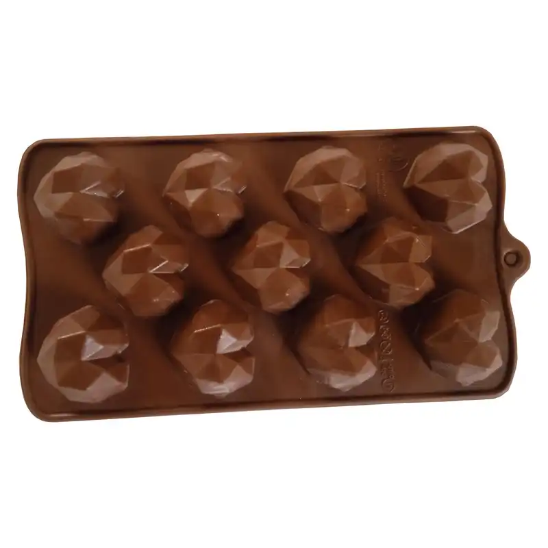 قالب شکلات مدل قلب هندسي