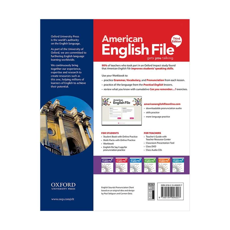 کتاب American English File 1 اثر جمعی از نویسندگان انتشارات Oxford عکس شماره 4