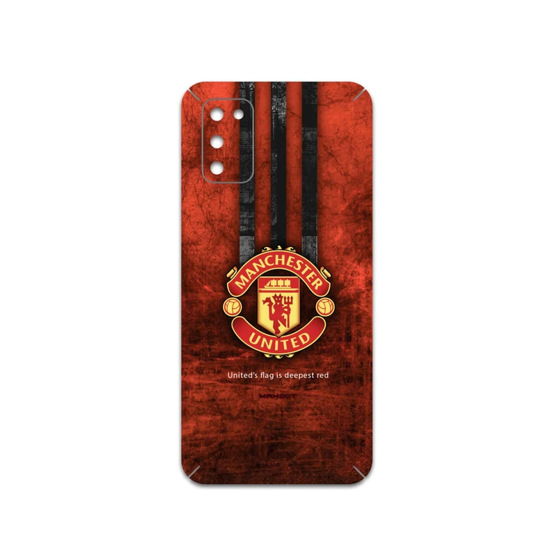برچسب پوششی ماهوت مدل Manchester-United مناسب برای گوشی موبایل سامسونگ Galaxy M02s