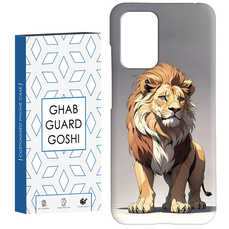 کاور قاب گارد گوشی طرح شیر کد Dimo-372 مناسب برای گوشی موبایل شیائومی  Redmi 10 