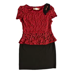 پیراهن زنانه مدل گیپور دار