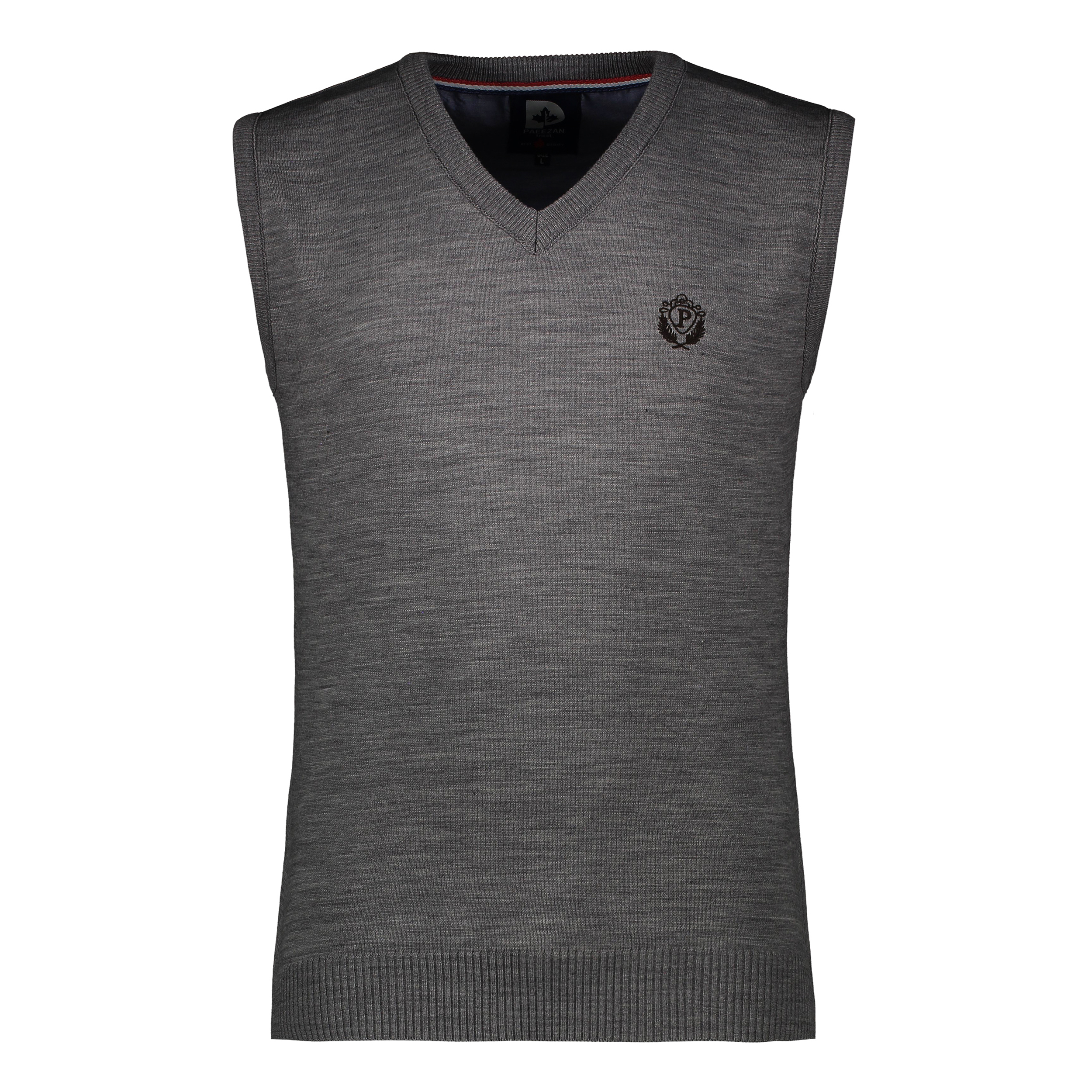 ژیله مردانه پاییزان مدل J700 ملانژ رنگ طوسی