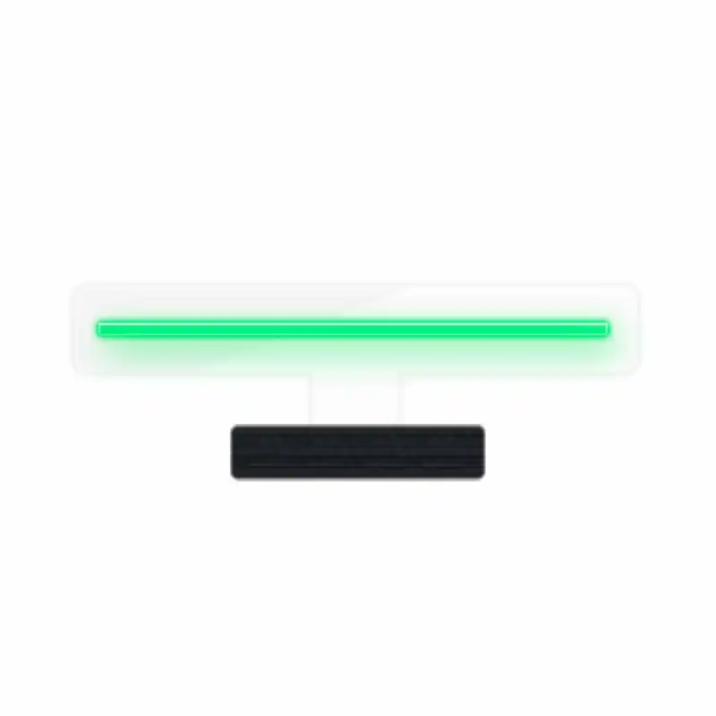 چراغ رومیزی ریموت دار مدل LINE-GL_GR-GLASS