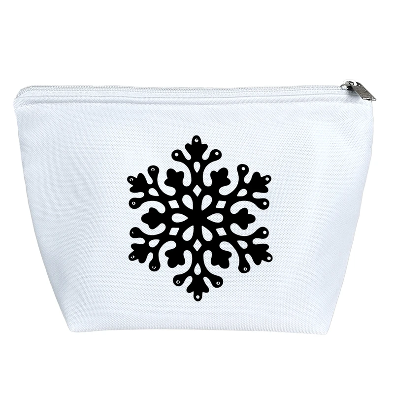 کیف لوازم آرایش دخترانه خندالو مدل دانه برف کد 8149