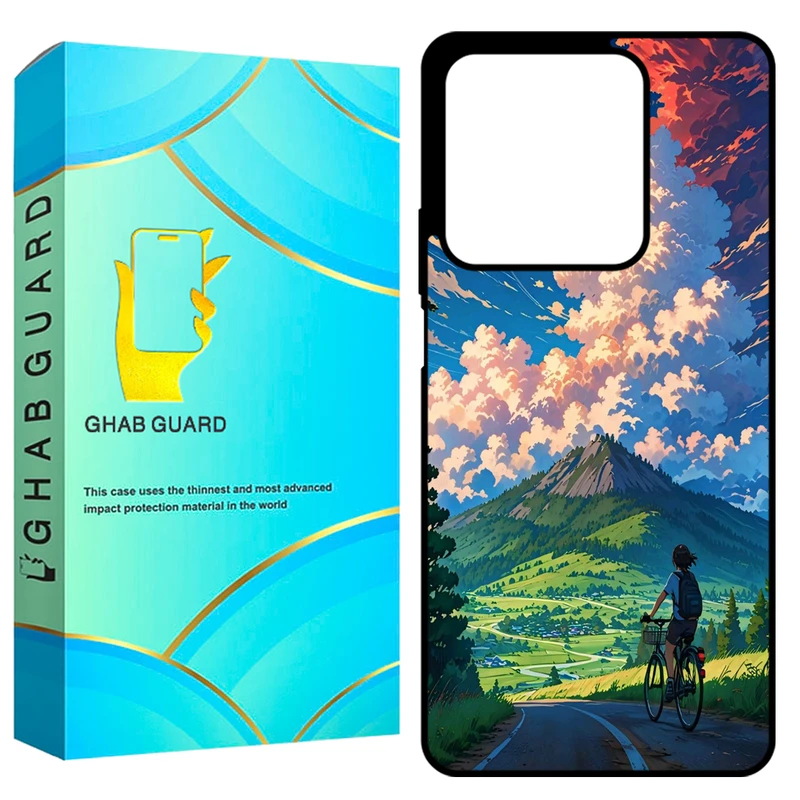 کاور قاب گارد طرح طبیعت مدل GCHPN134 مناسب برای گوشی موبایل شیائومی Redmi Note 13 4G