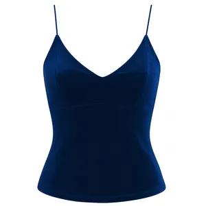 تاپ زنانه ماییلدا مدل مخمل کد 5471-861