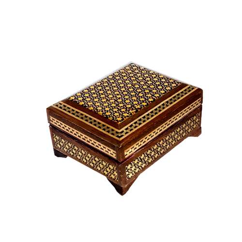 جعبه سکه خاتم کاری کد 145